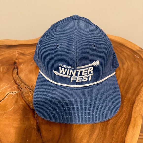 Subaru Winter Fest Blue Corduroy Cap - Picture 2 of 8